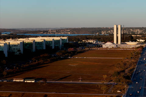 BRASILIA, DF,  BRASIL,  05-07-2024, 12h00: Fachada do Congresso Nacional, na esplanada dos ministérios, em Brasília. (Foto: Pedro Ladeira/Folhapress, PODER)