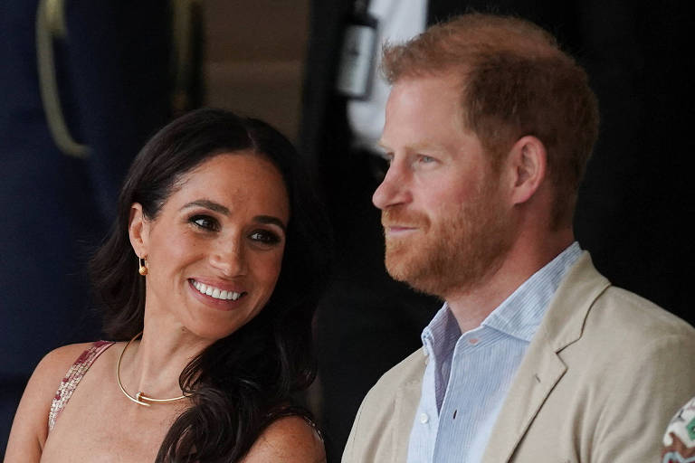 Príncipe Harry e Meghan Markle estão na Colômbia para reunião com vice-presidente