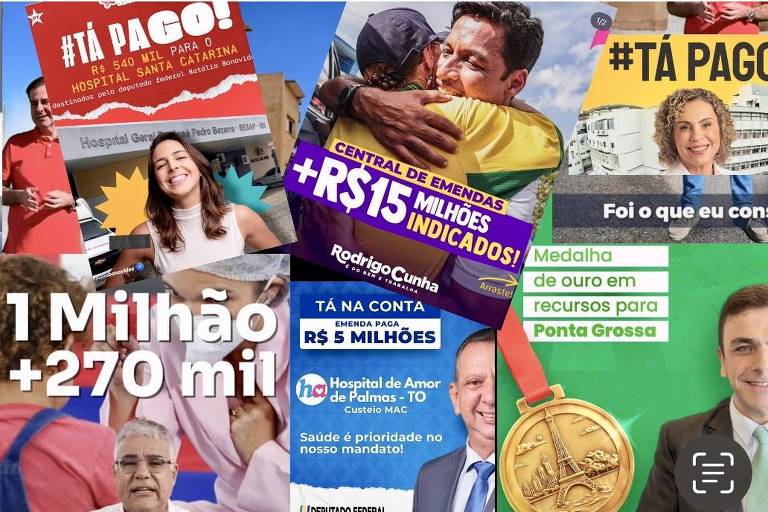 Emendas bilionárias criam categoria de candidatos 'tá na conta'