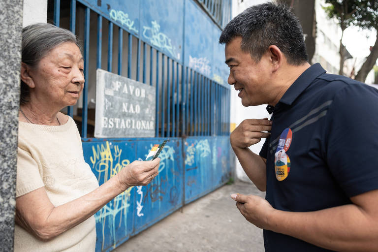 Chinês pede voto em mandarim em São Paulo, que tem 10 candidatos estrangeiros