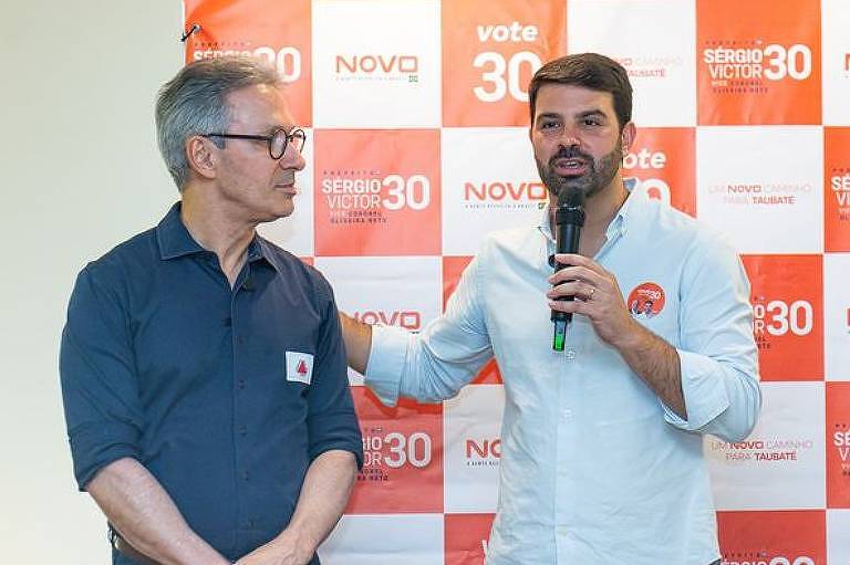 Ex-deputado Sergio Victor leva o Novo à vitória em Taubaté (SP)