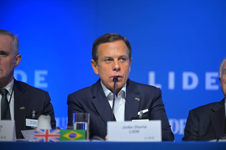 'Não retornarei', diz Doria em jantar na conferência de Londres sobre vida eleitoral