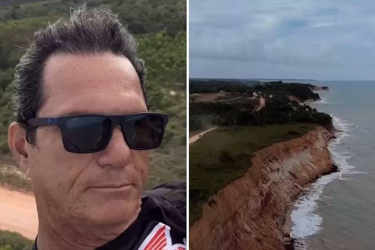 Turista mineiro morre durante voo de parapente em praia na Bahia