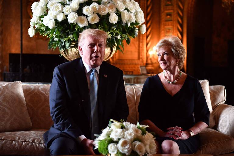 Trump escolhe empresária de luta livre Linda McMahon para Educação