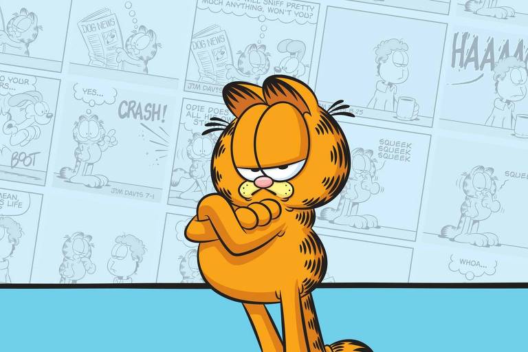 Mistério resolvido: por que Garfield é laranja