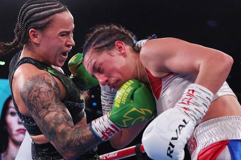 Boxeadora Bia Ferreira derrota francesa em primeira defesa de cinturão