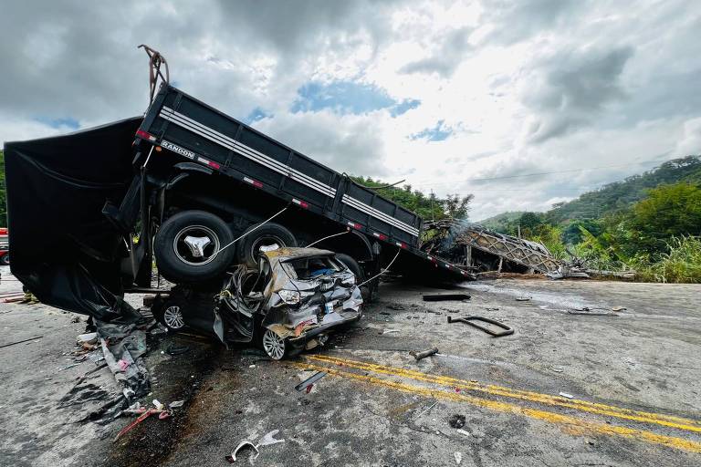 Acidente em MG é o mais fatal em rodovias federais, segundo série histórica da PRF