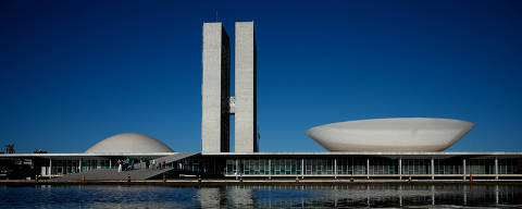 BRASILIA, DF,  BRASIL,  05-07-2024, 12h00: Fachada do Congresso Nacional, em Brasília. (Foto: Pedro Ladeira/Folhapress, PODER)