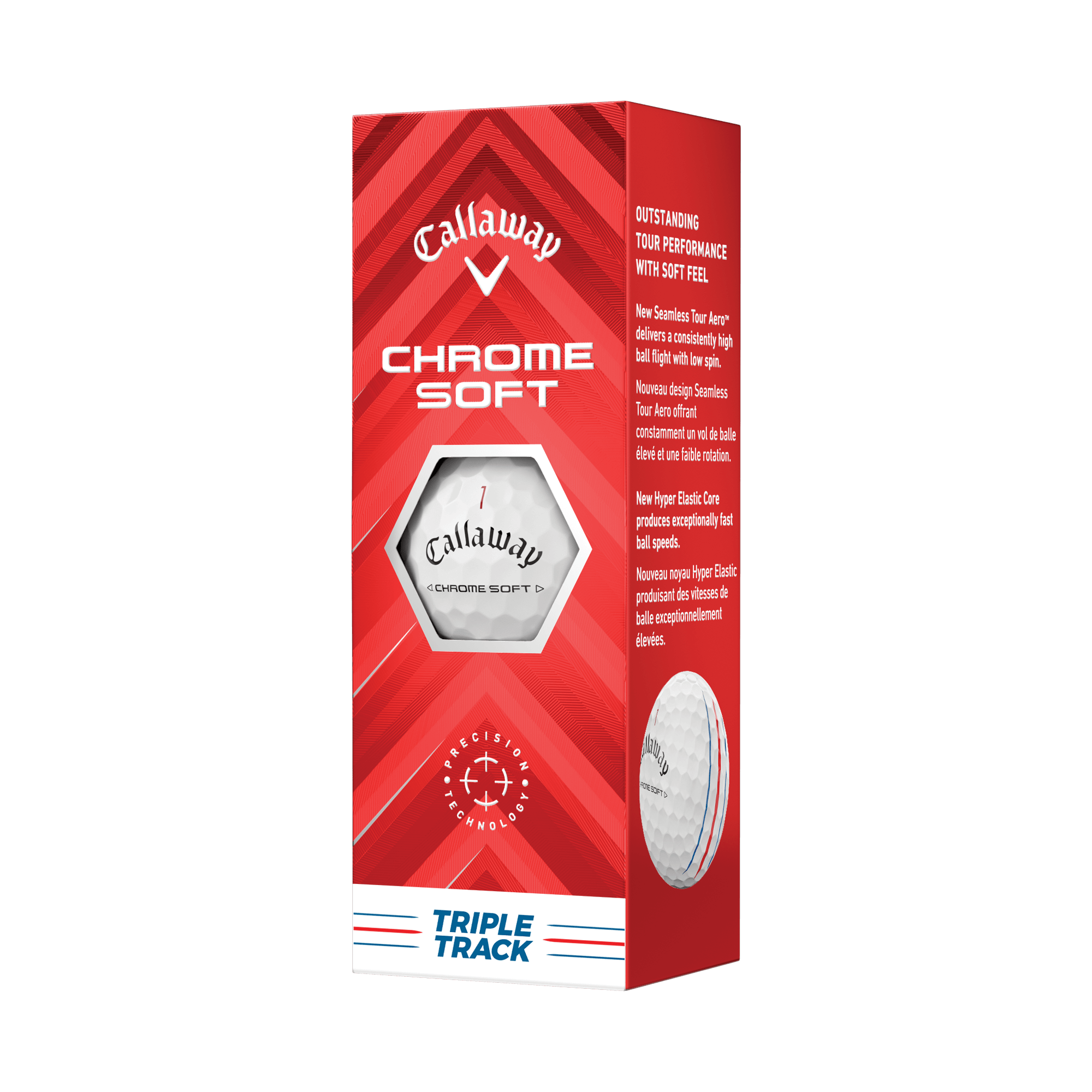 Callaway 2024 Chrome Soft Triple Track Golf Balls