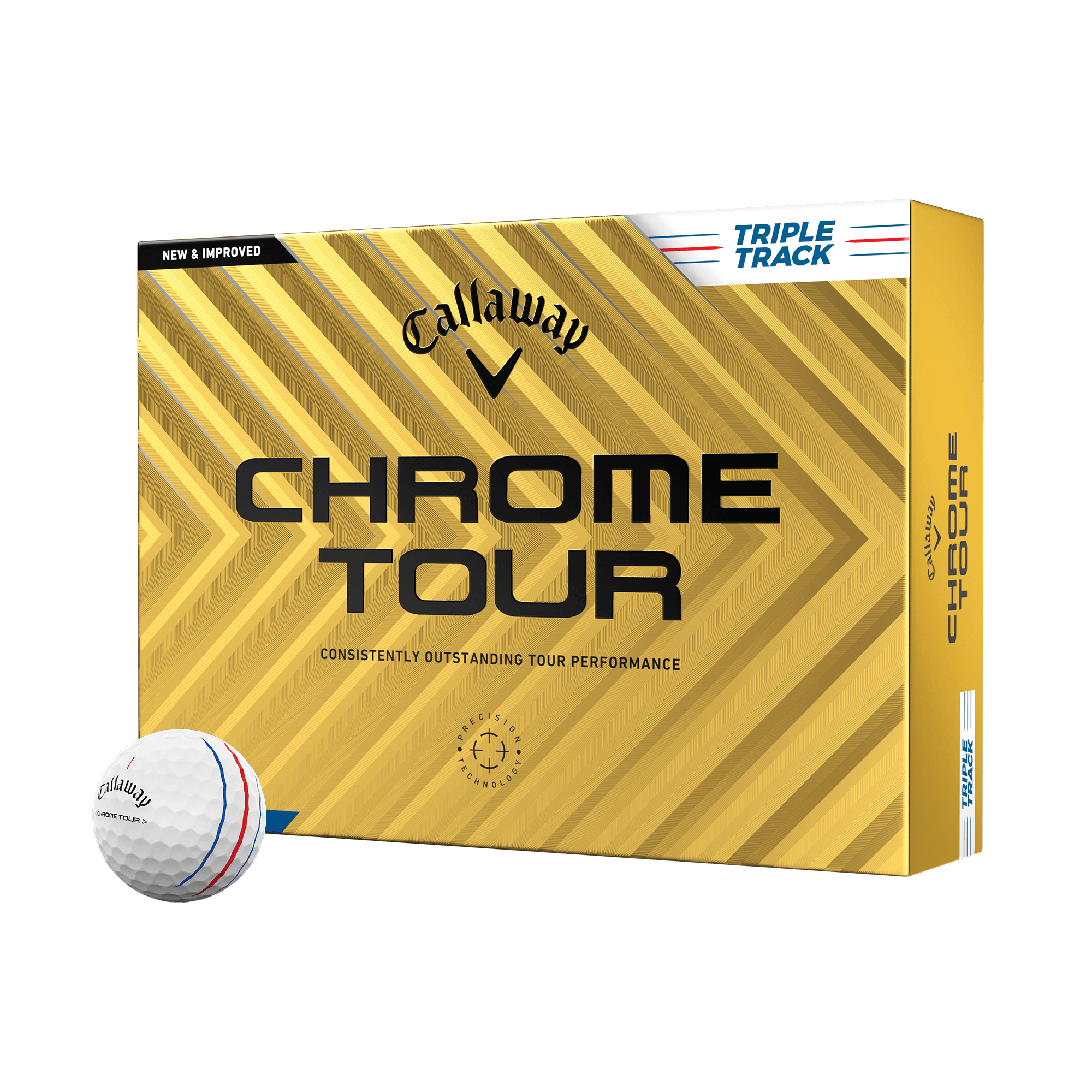 Callaway 2024 Chrome Tour Triple Track Golf Balls