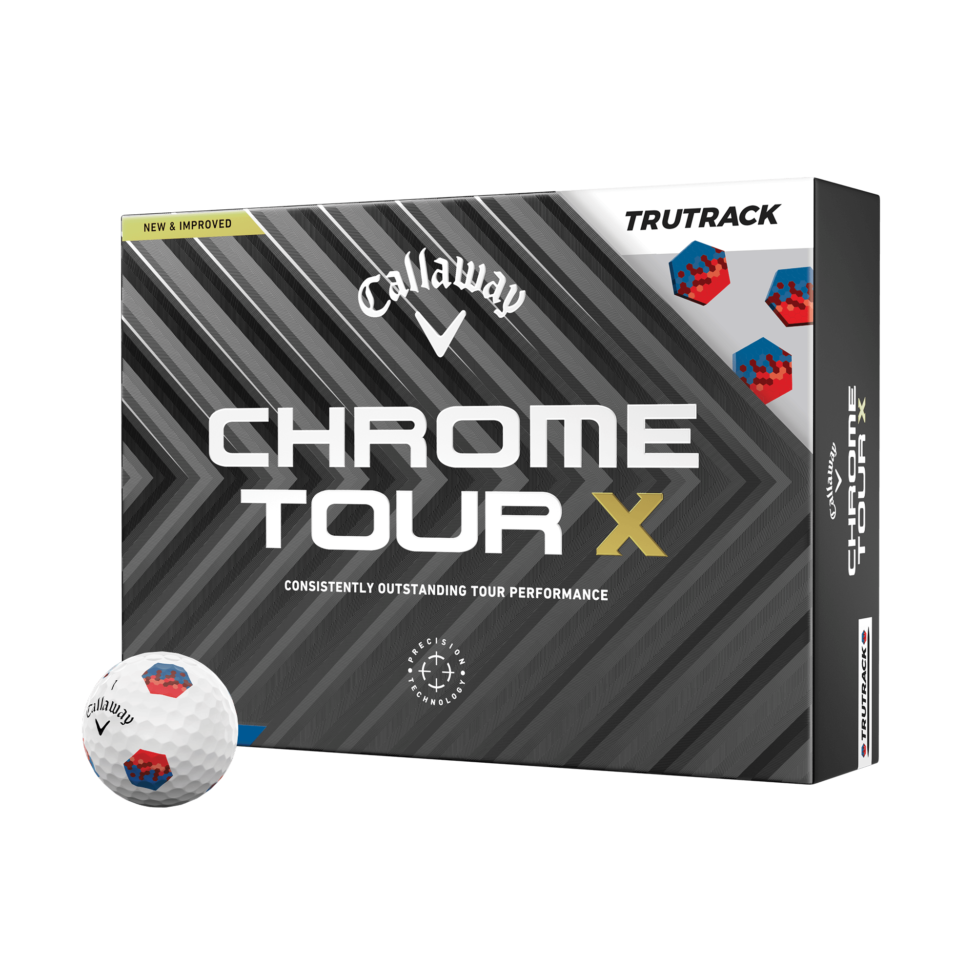 Callaway 2024 Chrome Tour X TruTrack Golf Balls