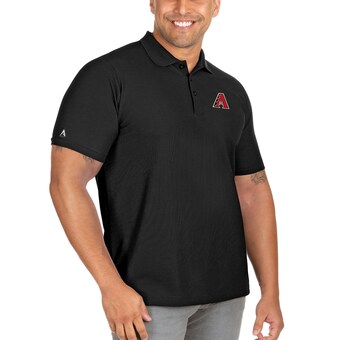 Arizona Diamondbacks Antigua Big & Tall Legacy Pique Polo - Black