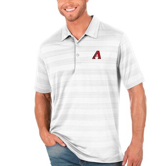 Arizona Diamondbacks Antigua Compass Polo - White