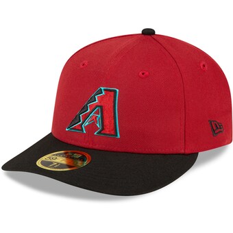  Arizona Diamondbacks New Era Home Authentic Collection On-Field Low Profile 59FIFTY Fitted Hat - Red/Black