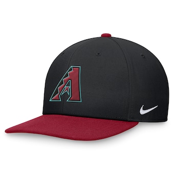 Arizona Diamondbacks Nike Evergreen Two-Tone Snapback Hat - Black/Red