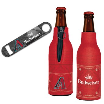 Arizona Diamondbacks WinCraft MLB x Budweiser Bottle Opener & 2 Bottle Coolers