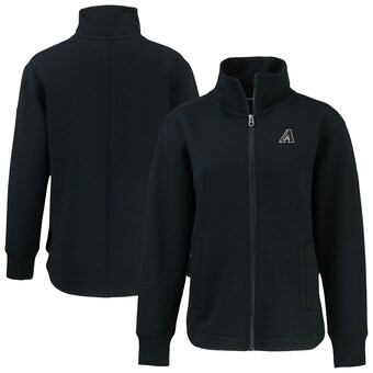 Arizona Diamondbacks Cutter & Buck Women's Roam Eco Recycled Full-Zip Jacket - Black