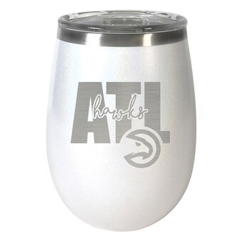 Atlanta Hawks 10oz. Opal Wine Tumbler