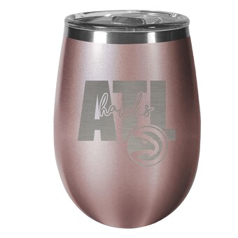 Atlanta Hawks 10oz. Rose Gold Wine Tumbler