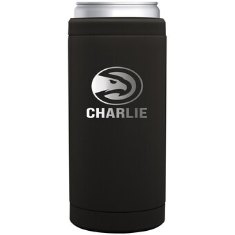 Atlanta Hawks 12oz. Personalized Stainless Steel Slim Can Cooler