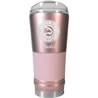 Atlanta Hawks 24oz. Personalized Rose Gold Draft Tumbler