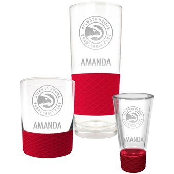 Atlanta Hawks 3-Piece Personalized Homegating Drinkware Set