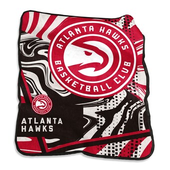 Atlanta Hawks 50" x 60" Swirl Raschel Throw Blanket