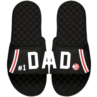 Atlanta Hawks ISlide Dad Slide Sandals - Black