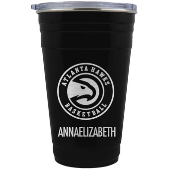 Atlanta Hawks Team Logo 22oz. Personalized Tailgater Travel Tumbler