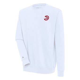  Atlanta Hawks Antigua Victory Pullover Sweatshirt - White