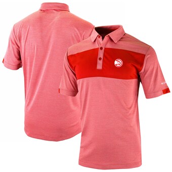 Atlanta Hawks Columbia Omni-Wick Total Control Polo - Red