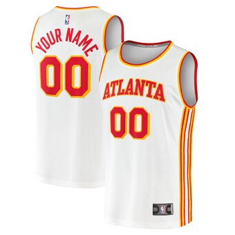 Atlanta Hawks Fanatics Fast Break Custom Replica Jersey - Association Edition - White