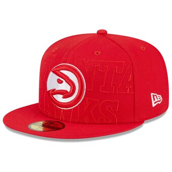  Atlanta Hawks New Era 2023 NBA Draft 59FIFTY Fitted Hat - Red