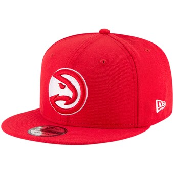  Atlanta Hawks New Era Official Team Color 9FIFTY Snapback Hat - Red