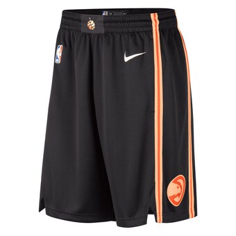 Atlanta Hawks Nike 2022/23 City Edition Swingman Shorts - Black