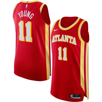 Trae Young Atlanta Hawks Nike Authentic Jersey - Icon Edition - Red