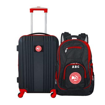 Atlanta Hawks MOJO Personalized Premium 2-Piece Backpack & Carry-On Set