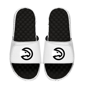 Atlanta Hawks ISlide Unisex Cookies & Cream Slide Sandals - Black/White