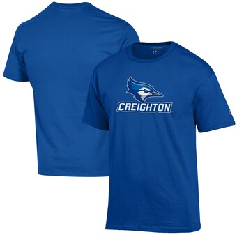 Creighton Bluejays Champion Primary Jersey T-Shirt - Blue