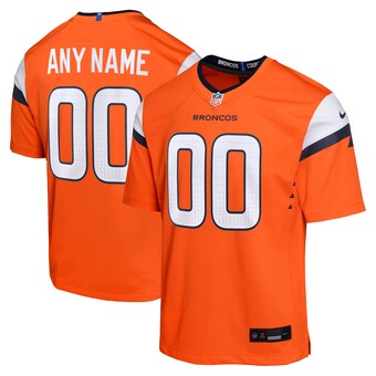 Youth Denver Broncos  Nike Orange Mile High Collection Custom Game Jersey