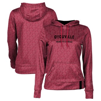 D'Youville Saints Women's Women's Lacrosse Logo Pullover Hoodie - Red