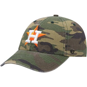 Men's Houston Astros '47 Camo Team Clean Up Adjustable Hat