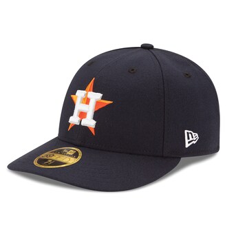 Men's Houston Astros New Era Navy Home Authentic Collection On-Field Low Profile 59FIFTY Fitted Hat