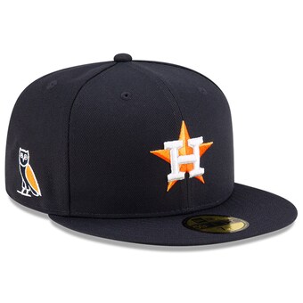 Men's Houston Astros New Era Navy OVO x MLB 59FIFTY Fitted Hat