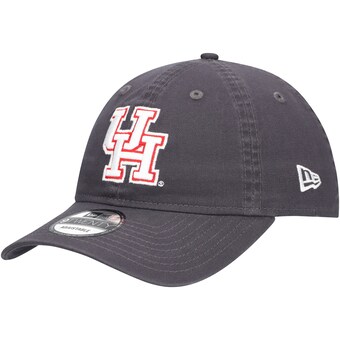 Houston Cougars New Era Team 9TWENTY Adjustable Hat - Graphite