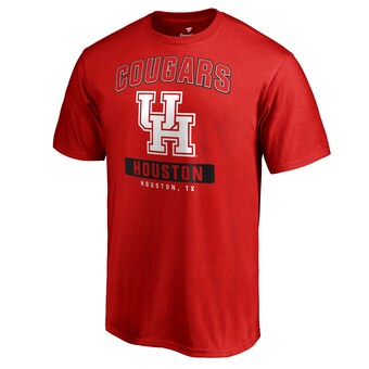 Houston Cougars Campus Icon T-Shirt - Red