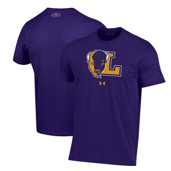 Lipscomb Bisons Under Armour Primary Performance T-Shirt - Purple