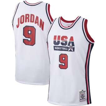 Michael Jordan USA Basketball Mitchell & Ness 1992 Authentic Jersey - White