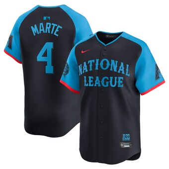 Ketel Marte National League Nike 2024 MLB All-Star Game Limited Player Jersey - Navy