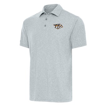 Men's Nashville Predators  Antigua Heather Gray Big & Tall Par 3 Polo